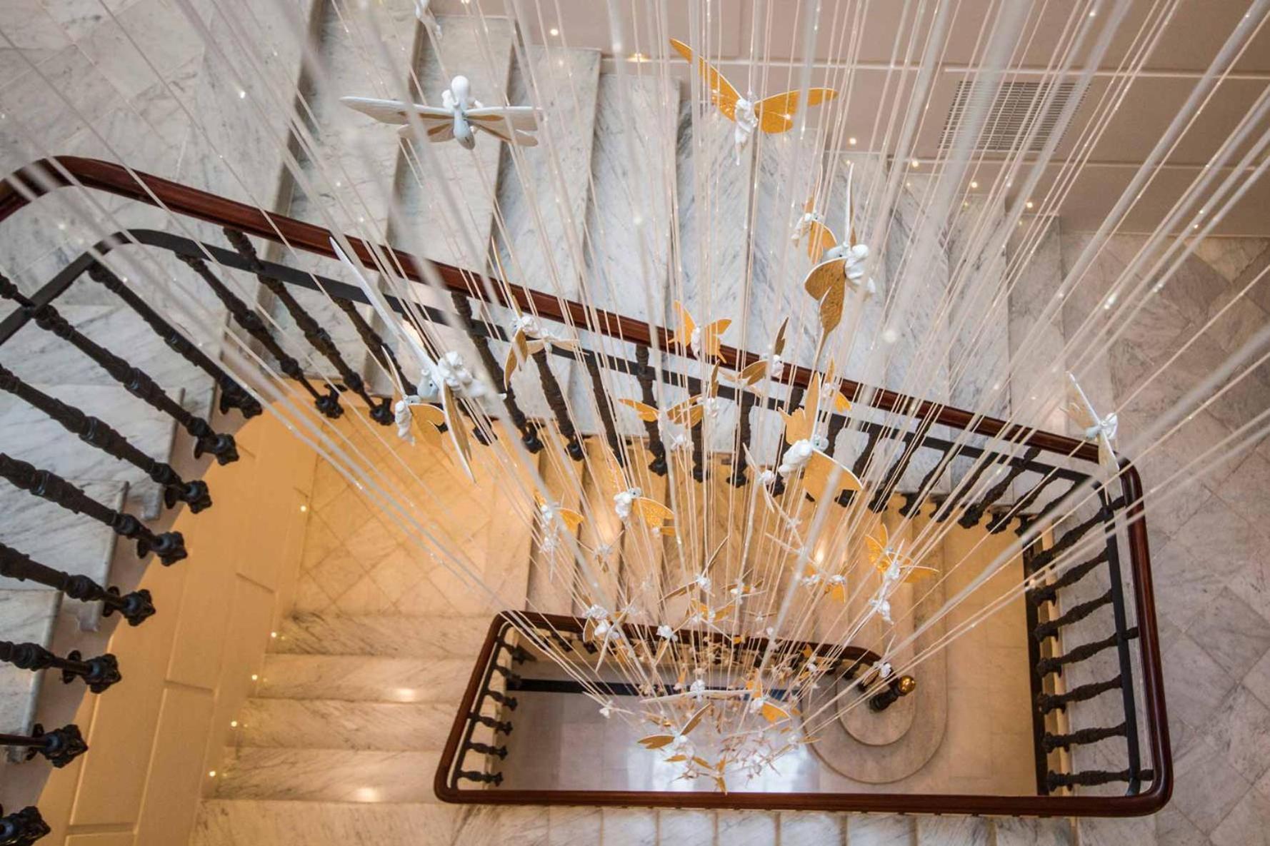 Myr Palacio Vallier Valencia Ngoại thất bức ảnh Staircase