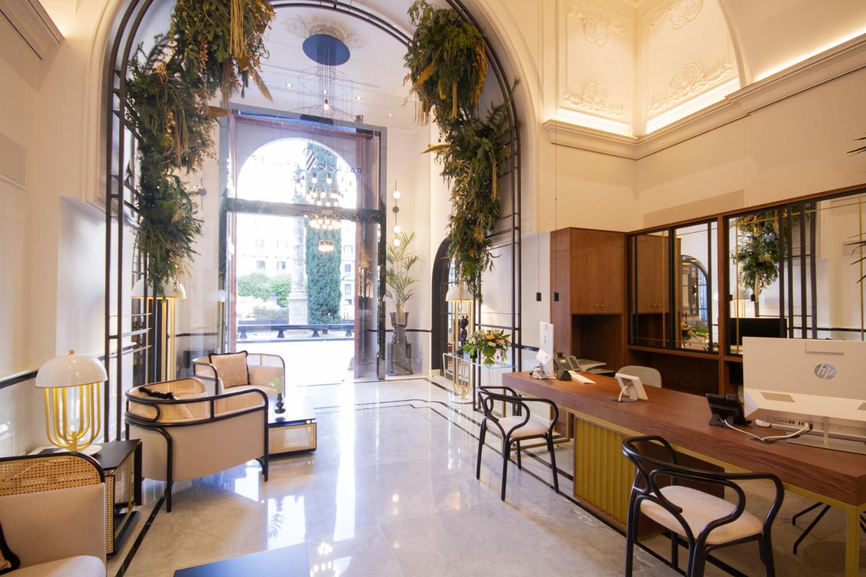 Myr Palacio Vallier Valencia Ngoại thất bức ảnh The lobby